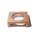 Aevan Epoch Solid Wood Raised Pet Bowl Stand