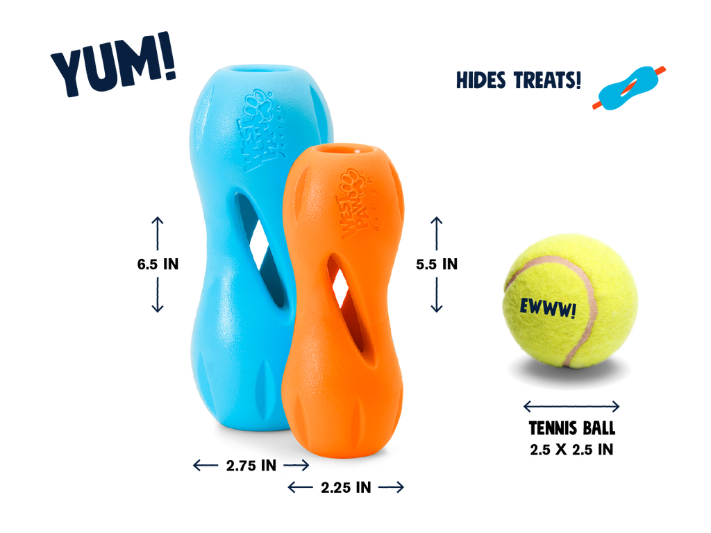 West Paw Qwizl Treat Dispensing Chew Toy
