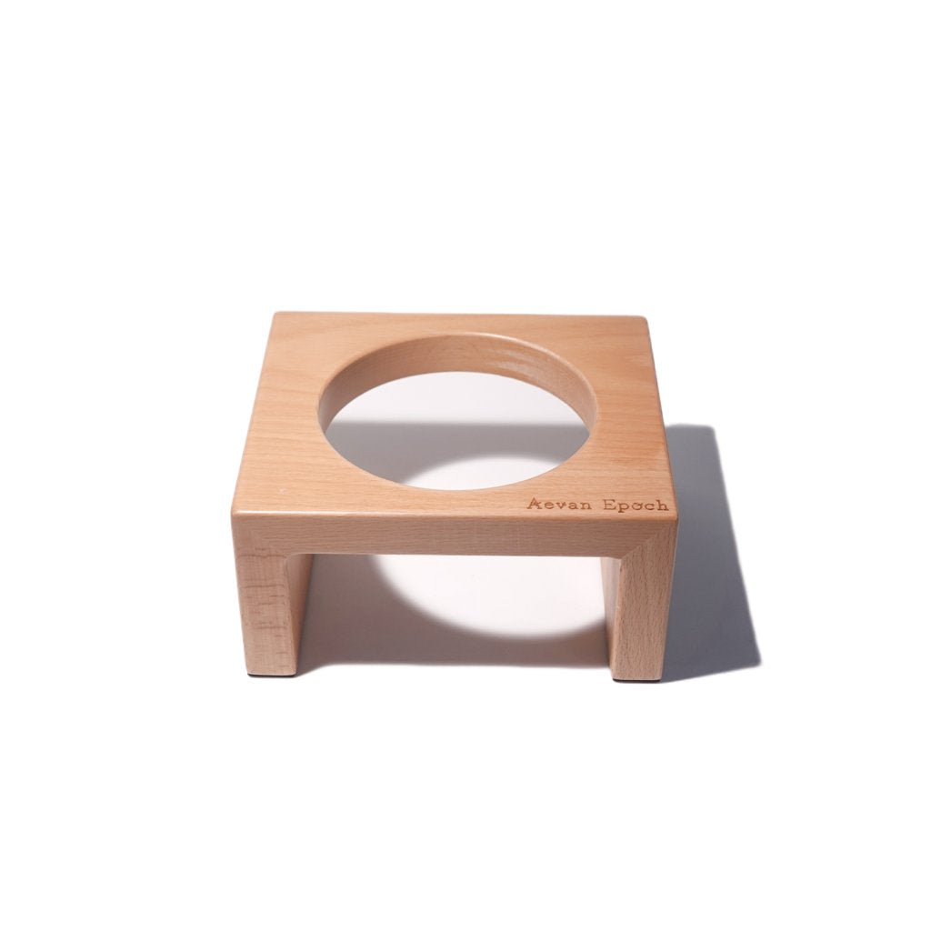 Aevan Epoch Solid Wood Raised Pet Bowl Stand
