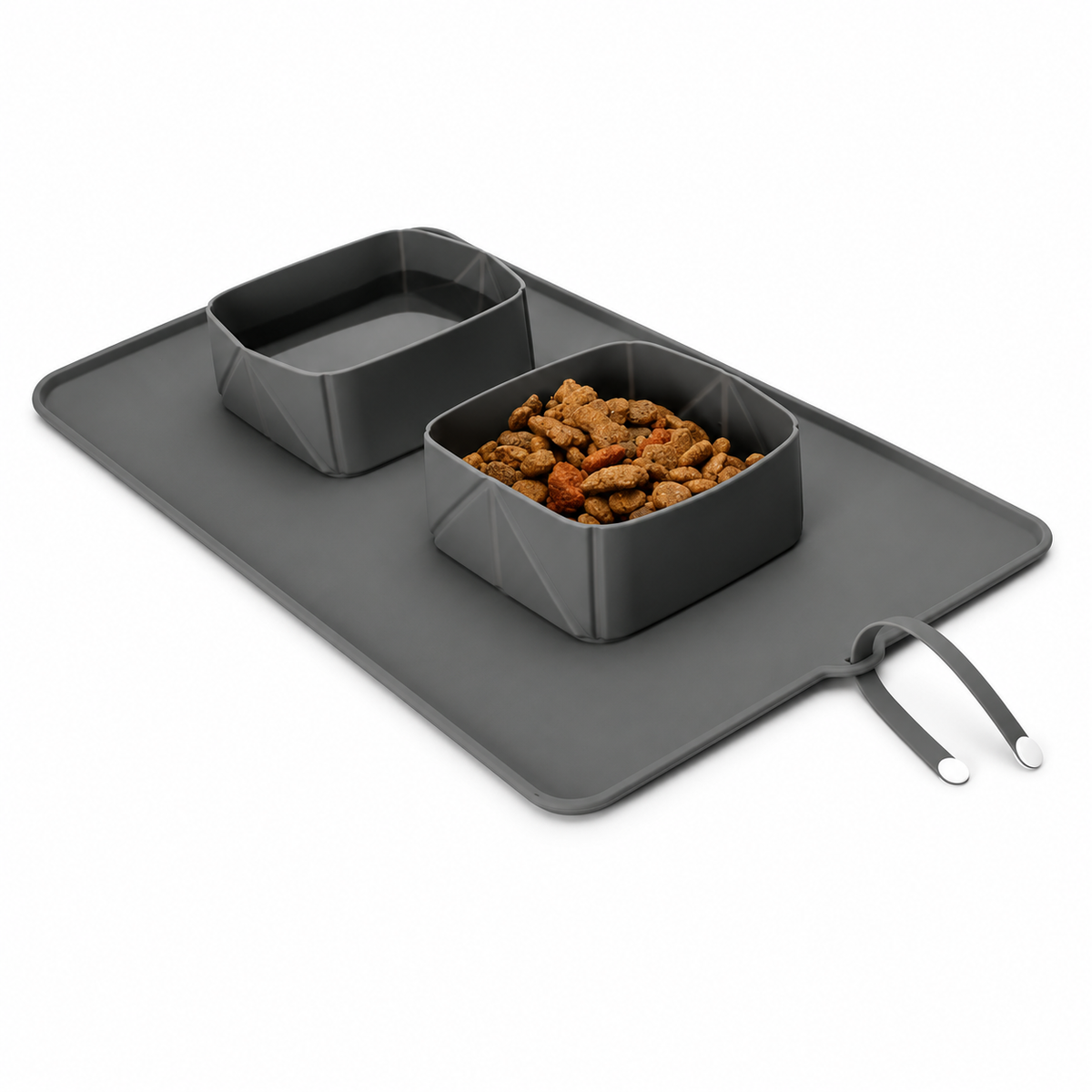 Foldable Double Silicone Travel Bowls