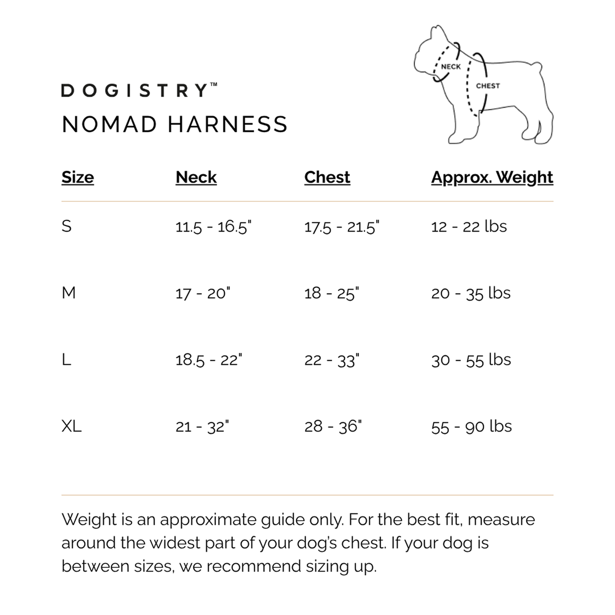 NoMad Adjustable Luxe Dog Harness - Sweetheart