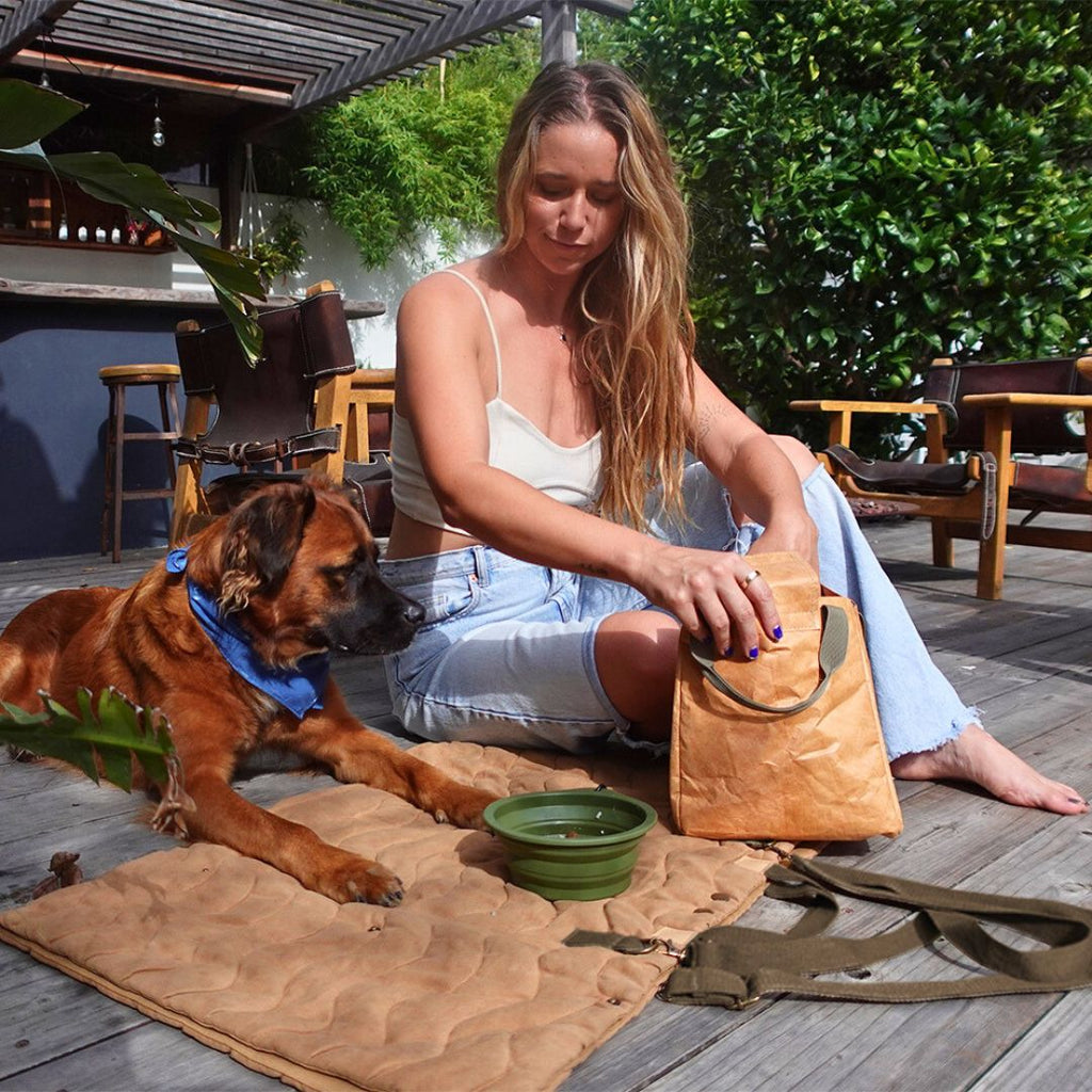 Trekk Convertible Dog Travel Mat & Portable Bed