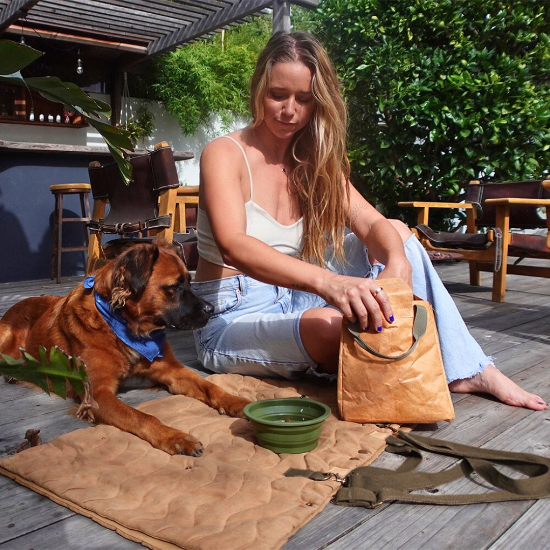 Trekk Convertible Dog Travel Mat & Portable Bed