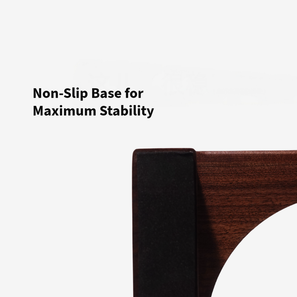 Aevan Epoch Solid Wood Raised Pet Bowl Stand