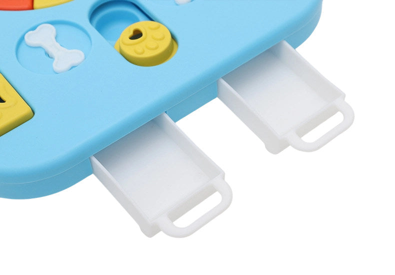 Interactive Dog Puzzle Feeder with Sound Button