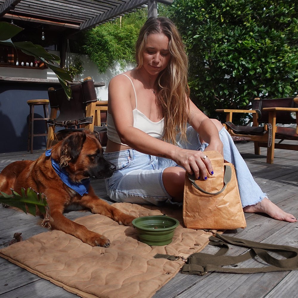 Trekk Convertible Dog Travel Mat & Portable Bed