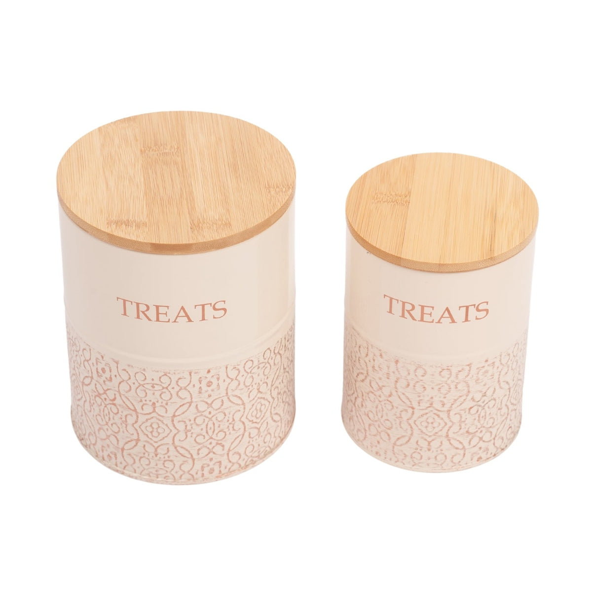 Country Living Dog Treat Canisters – Set of 2