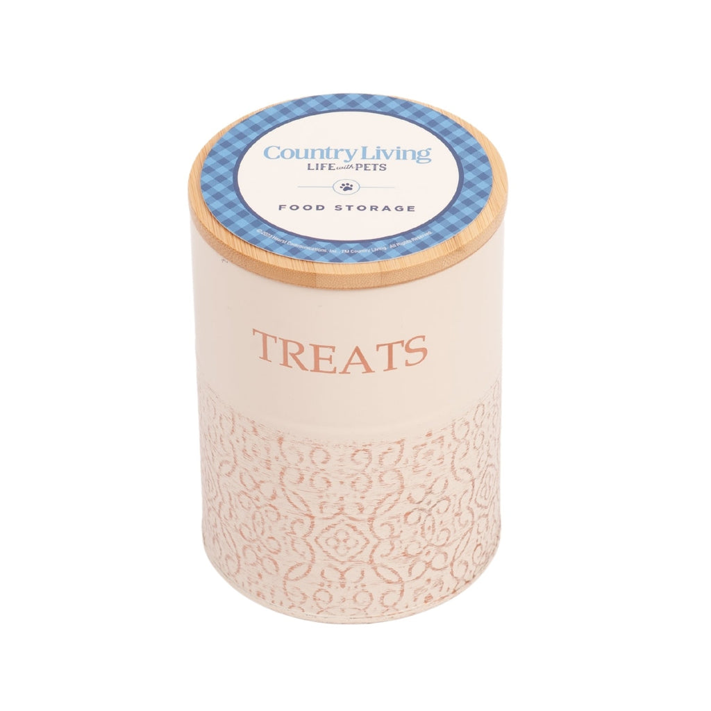 Country Living Dog Treat Canisters – Set of 2