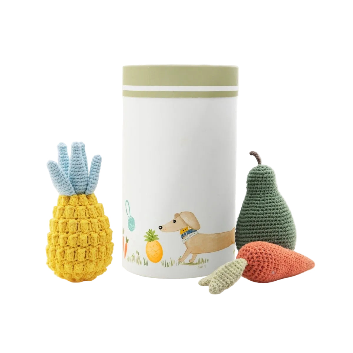 Nina Woof Organic Veggie Toys Bundle