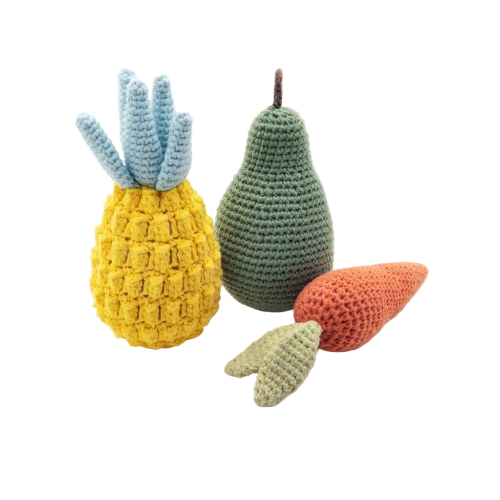 Nina Woof Organic Veggie Toys Bundle