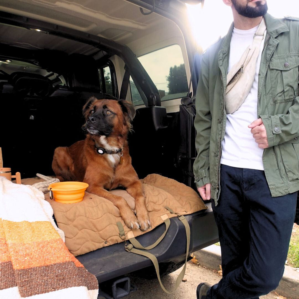 Trekk Convertible Dog Travel Mat & Portable Bed